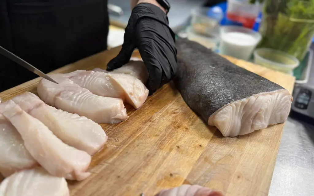 Fresh Halibut - Standards Jamestown Fresh Halibut